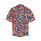 Comic Book Pop Mens Hawaiian Shirt Mens Hawaiian Shirt Printed Offshore