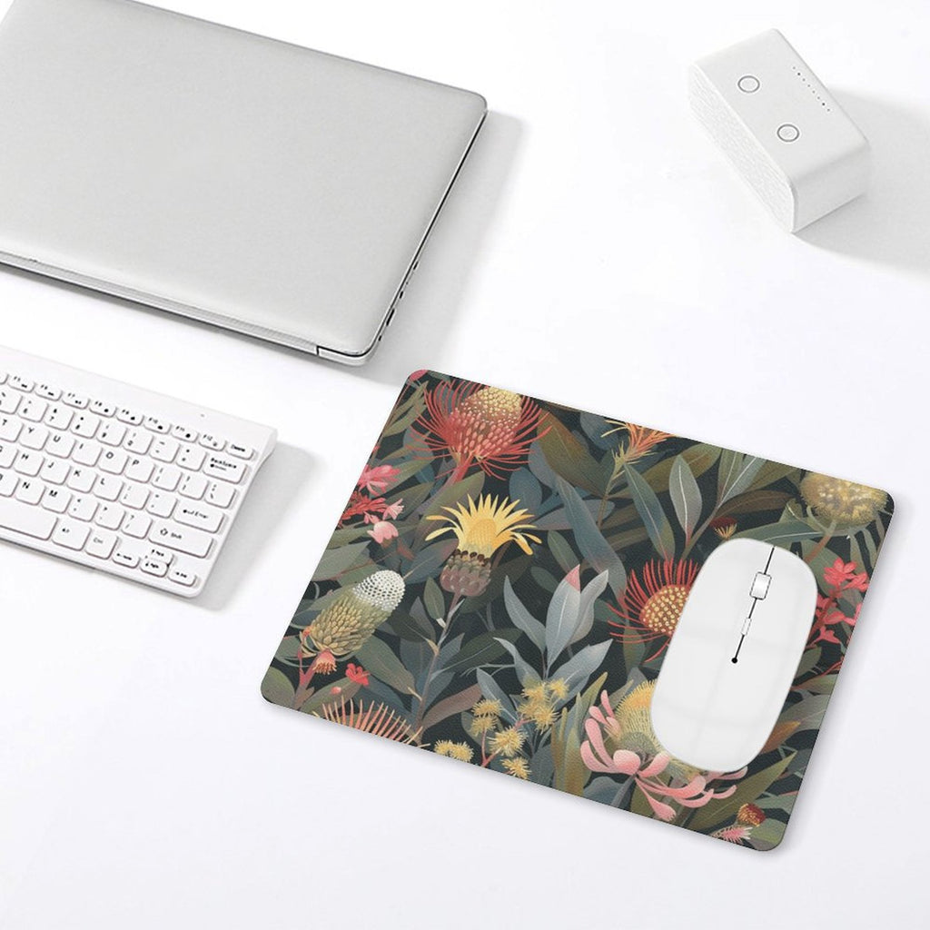 Australian Native Flowers Leather Mouse Pad Leather Mouse Pad Plants Printed Offshore