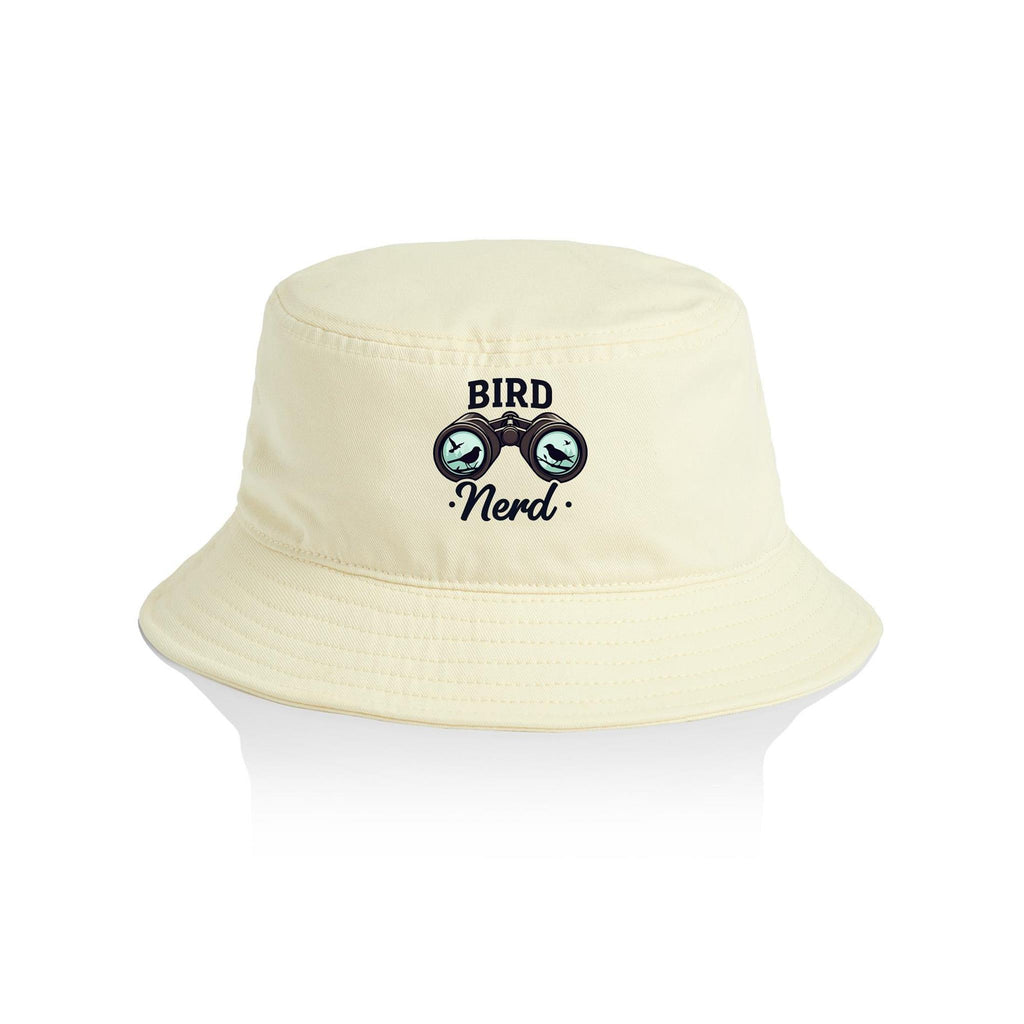 Bird Nerd - AS Colour Bucket Hat Butter One Size As Colour Bucket Hat animal Printed In Australia