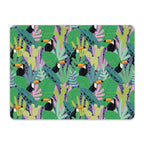 Bright Toucan Leather Mouse Pad Leather Mouse Pad animal Printed Offshore
