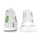 Dinosaur Fairy Women's High Top Canvas Shoes Womens Classic High Top Shoes Printed Offshore