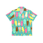 Ice Cream - Junior Kids Hawaiian Shirt