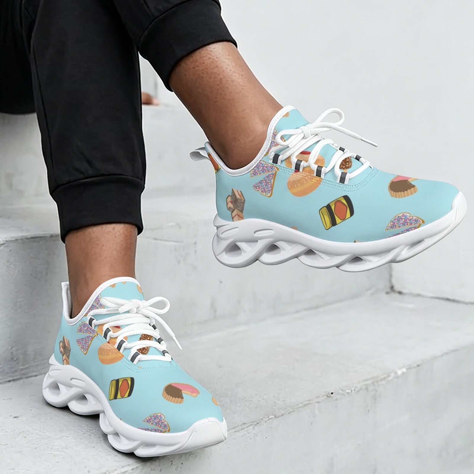 Classic Aussie Food Icons Women's Twisted Sole Sneakers
