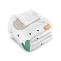 Cactus Plants Double-Layer Fleece Blanket 51"x59" One Size Double-Layer Throw Blanket Printed Offshore