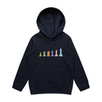 Chess - Kids Hoodie Navy Kids Hoodie Printed In Australia