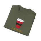 I'm Dreaming Of A Flat White Christmas - Unisex Softstyle T-Shirt