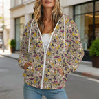 Pretty Moths Women's Full-Zip Hoodie