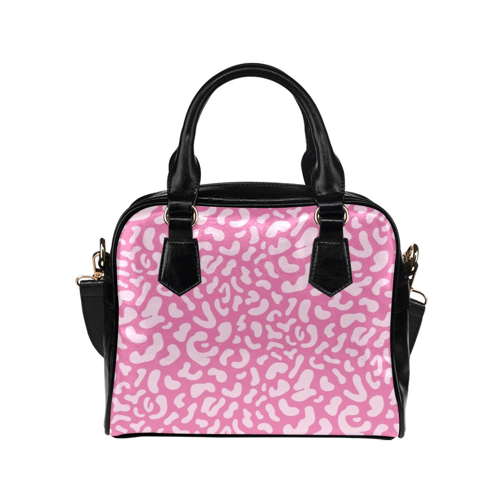 Pink Leopard - Shoulder Handbag (Model 1634) One size Shoulder Handbags (1634)