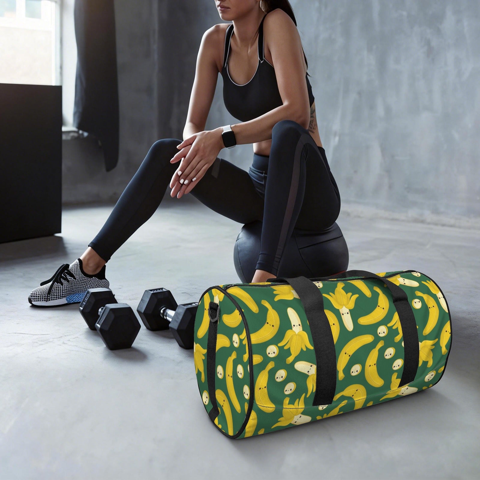 Happy Bananas Duffle Bag Duffle Bag Printed Offshore