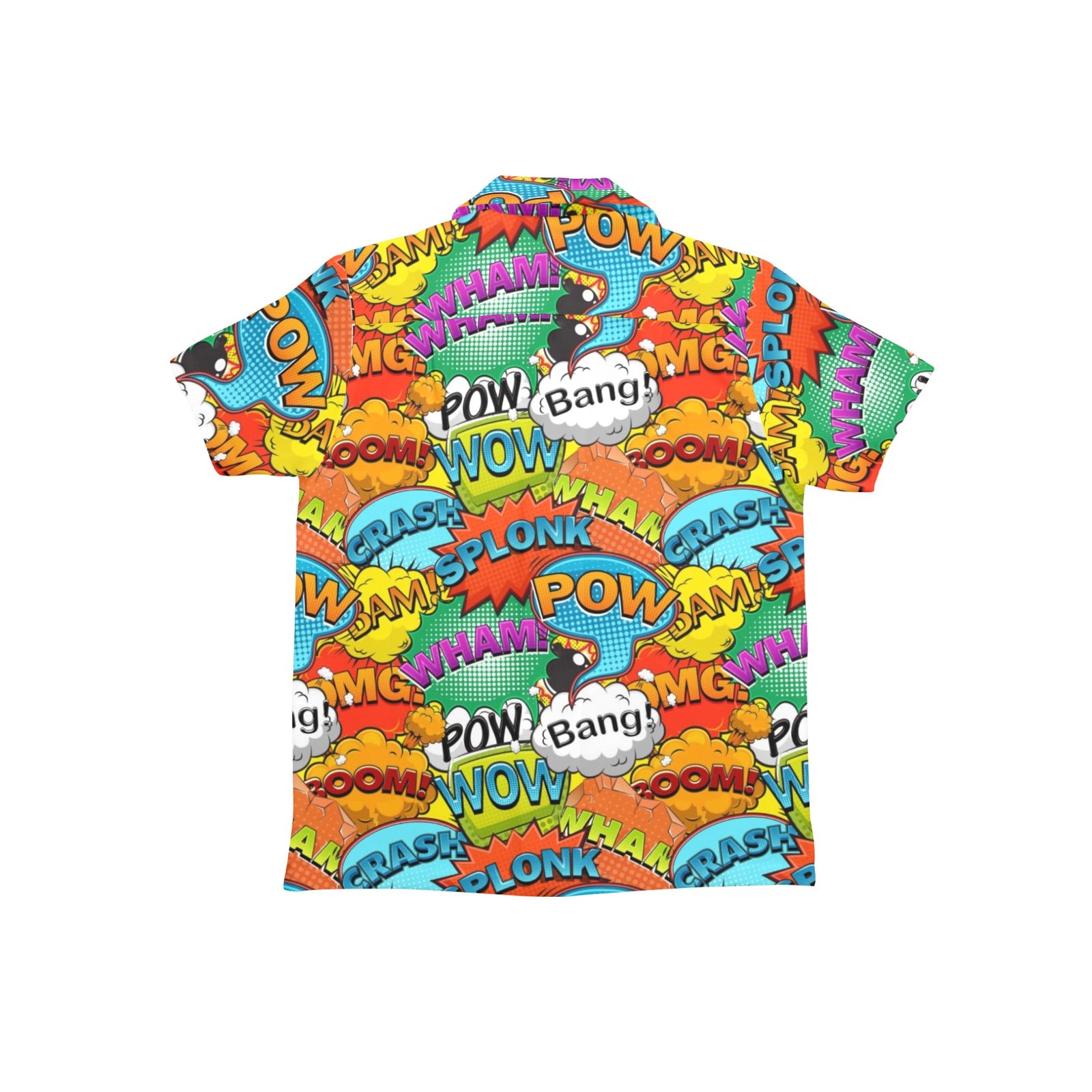 Comic Book 2 - Junior Kids Hawaiian Shirt