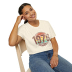 Turning 50 1976 Classic Unisex Softstyle T-Shirt Unisex Adult T-shirt Australian Printer Birthday Retro