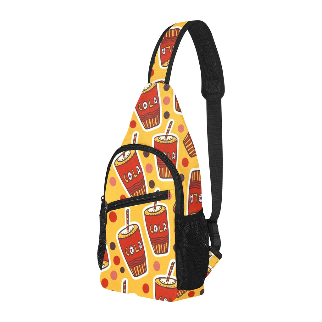 Cola Chest Bag Cross Body Chest Bag Food Printed Offshore