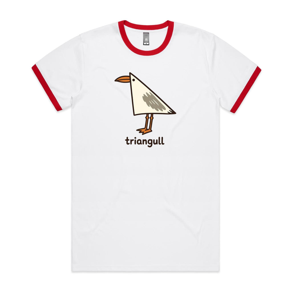 Triangull Geometry Seagull AS Colour Staple Ringer Tee