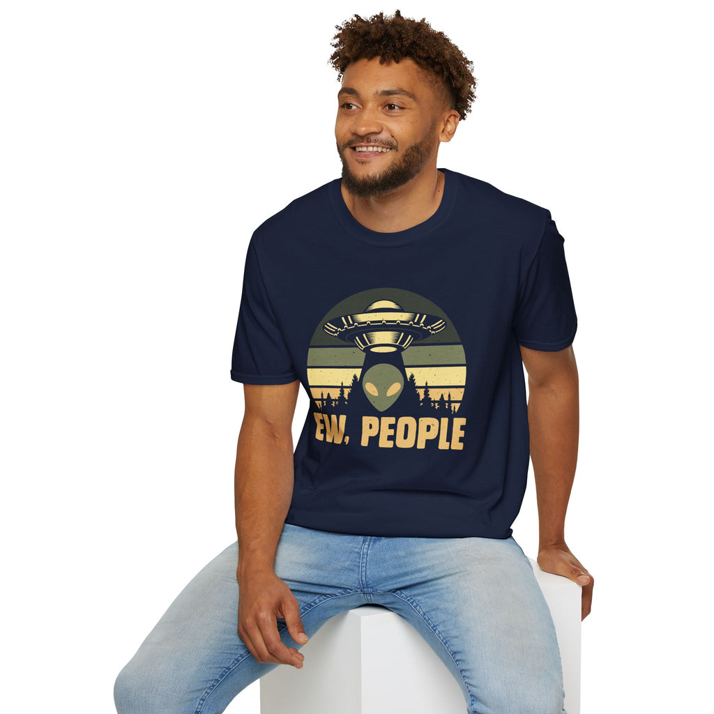 Ew People Alien UFO Unisex T-Shirt