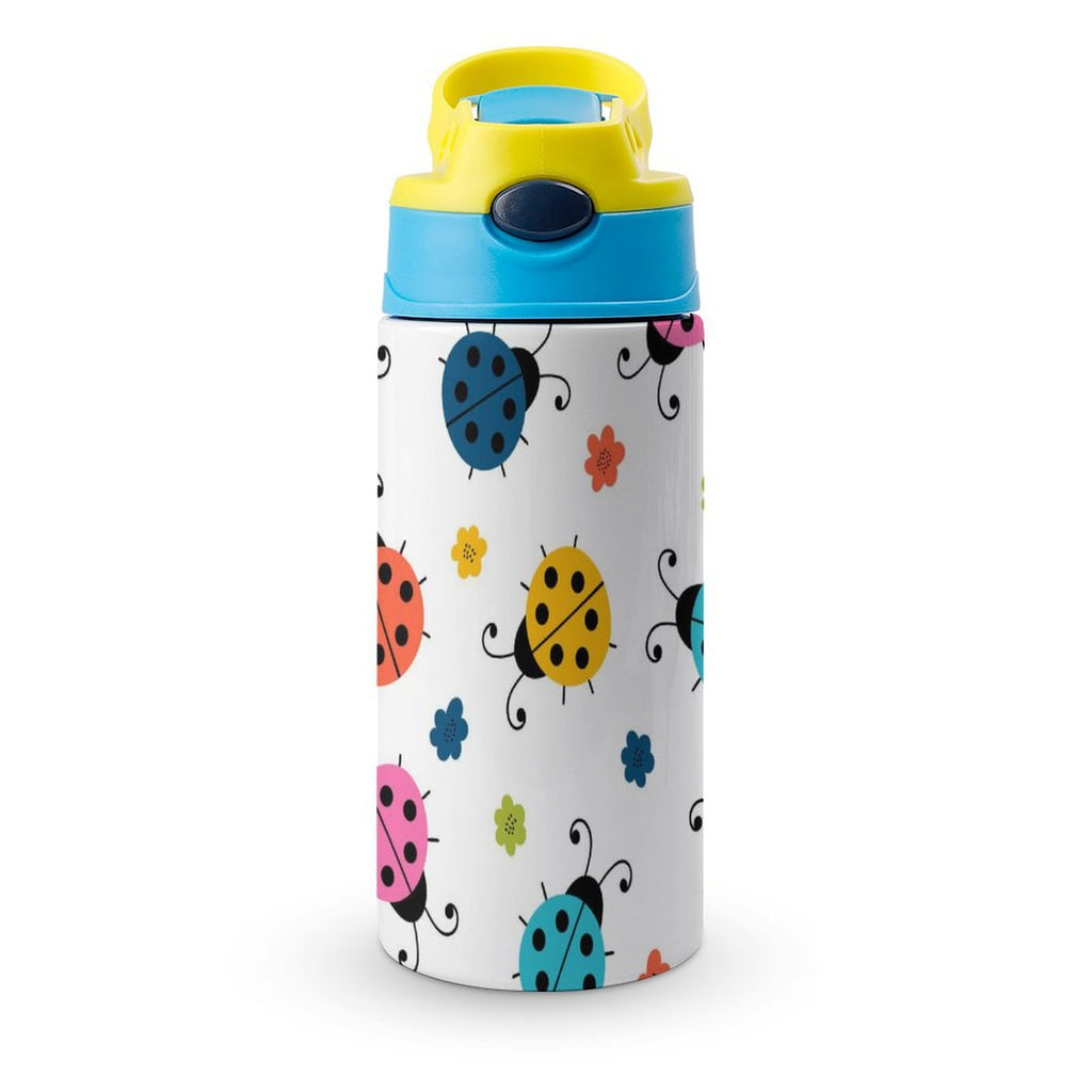 Ladybugs - Little Kids Water Bottle blue 350ml Little Kids Water Bottle Printed Offshore