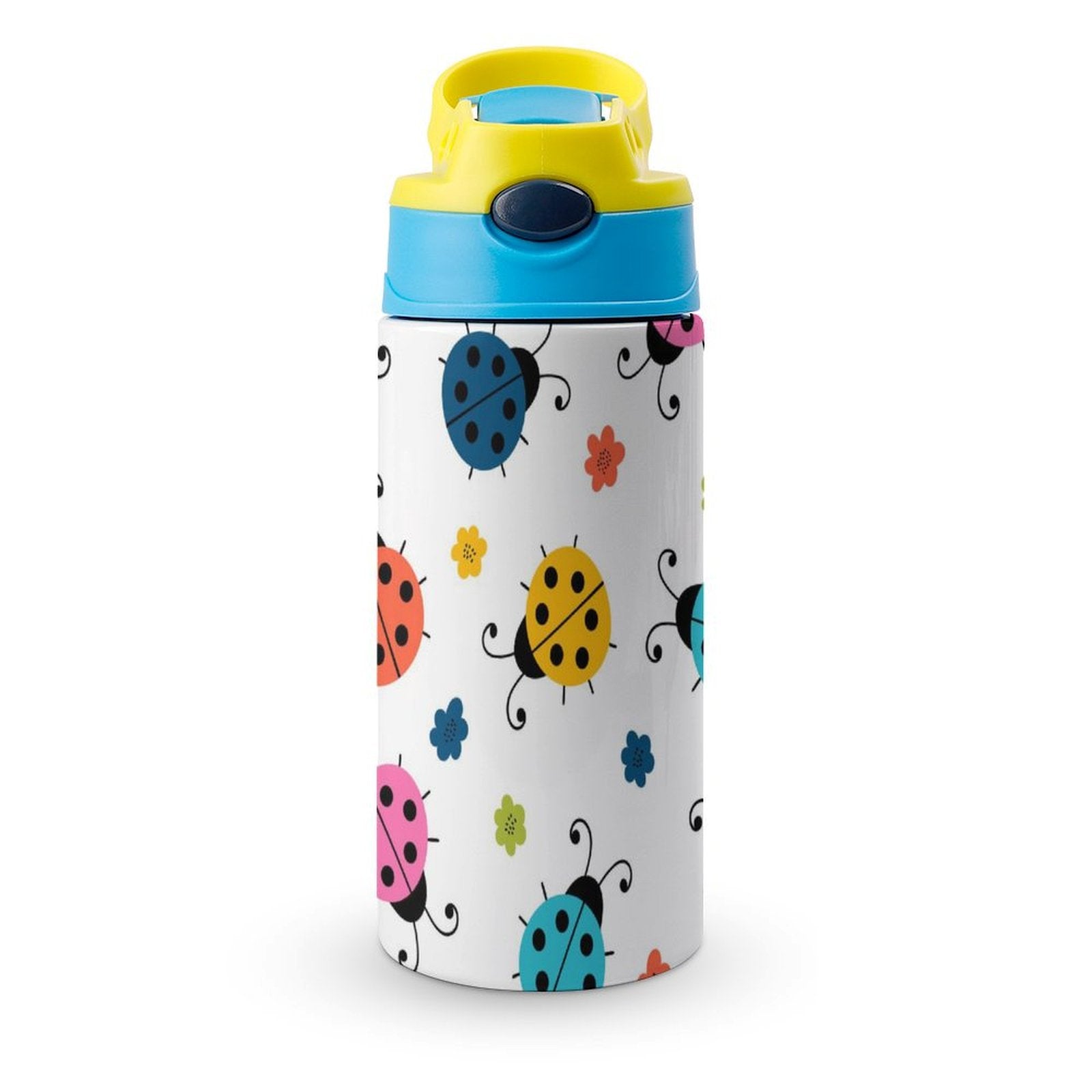 Ladybugs - Little Kids Water Bottle blue 350ml Little Kids Water Bottle Printed Offshore