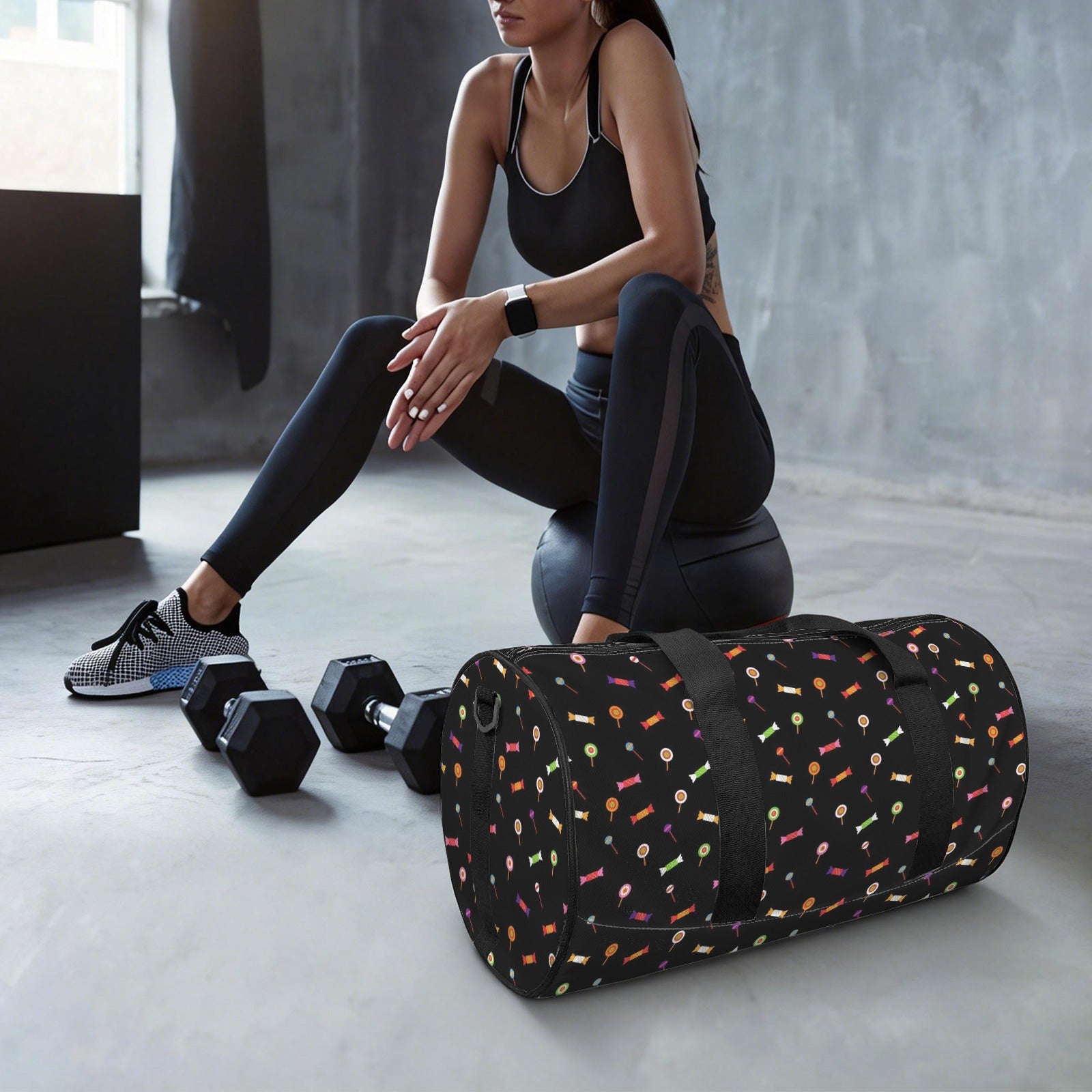 Candy Duffle Bag Duffle Bag Printed Offshore