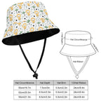 Lions Kids Bucket Hat Kids Bucket Hat animal Printed Offshore