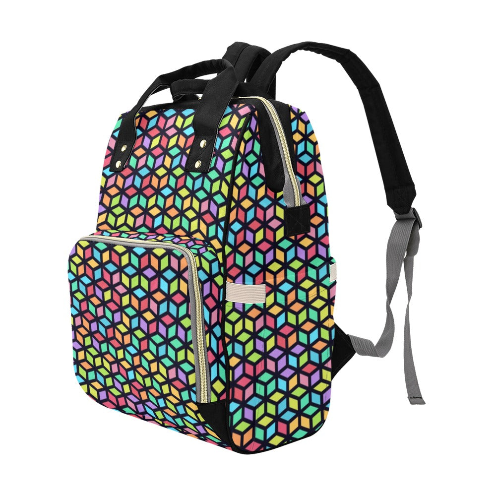 Tesselate - Multi-Function Backpack, Nappy / Diaper Bag