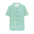 Rubber Ducks Men's Short Sleeve Hawaiian Shirt