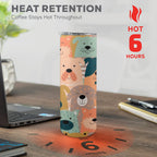 Lots Of Dogs - 20oz Tall Skinny Tumbler with Lid and Straw