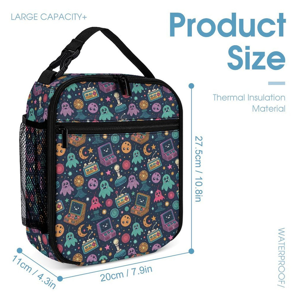 Space Arcade Backpack, Lunch Bag & Pencil Case Set