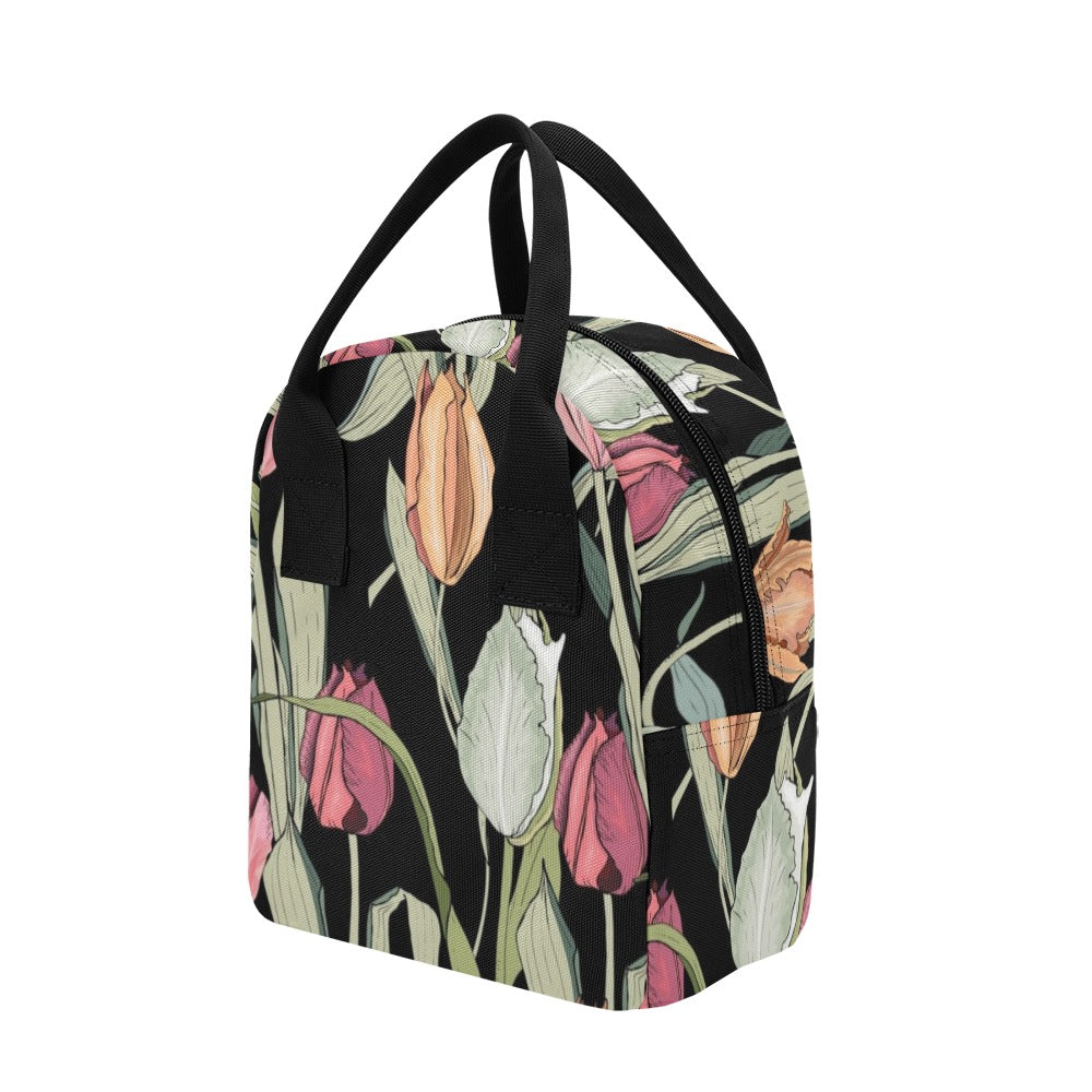 Tulips - Zipper Lunch Bag Zipper Lunch Bag Printed Offshore