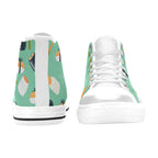 Cute Sushi - Men's High Top Canvas Shoes