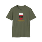 I'm Dreaming Of A Flat White Christmas - Unisex Softstyle T-Shirt