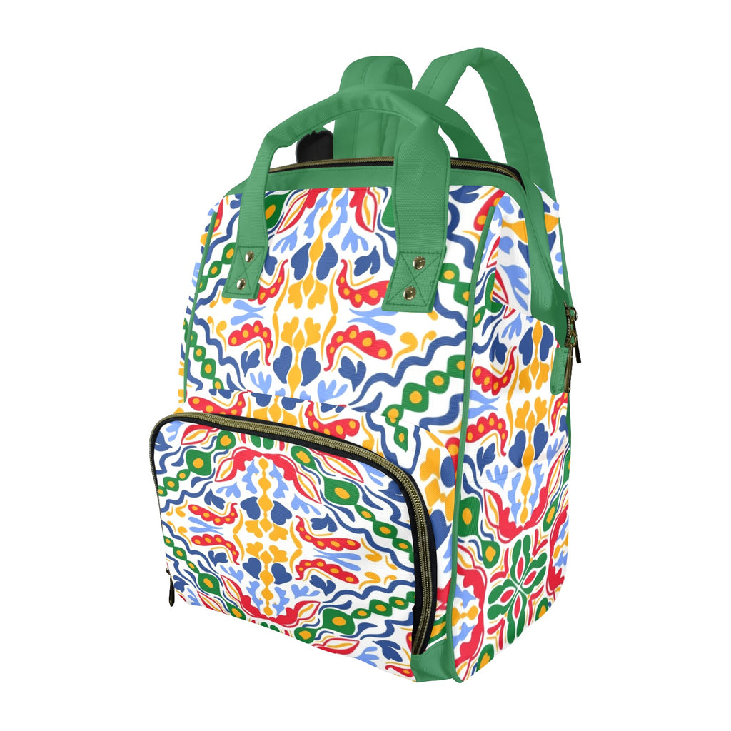 Bright Burst - Multi-Function Backpack, Nappy / Diaper Bag