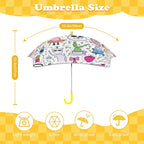 Cute And Fun Kids Safe Round Corner Umbrella Kids Safe Round Corner Umbrella Printed Offshore