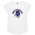 Keeping The Blues Alive - Womens Scoop Neck T-Shirt White Womens Scoop Neck T-shirt Music Printed In Australia