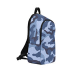 Blue Camouflage - Fabric Backpack