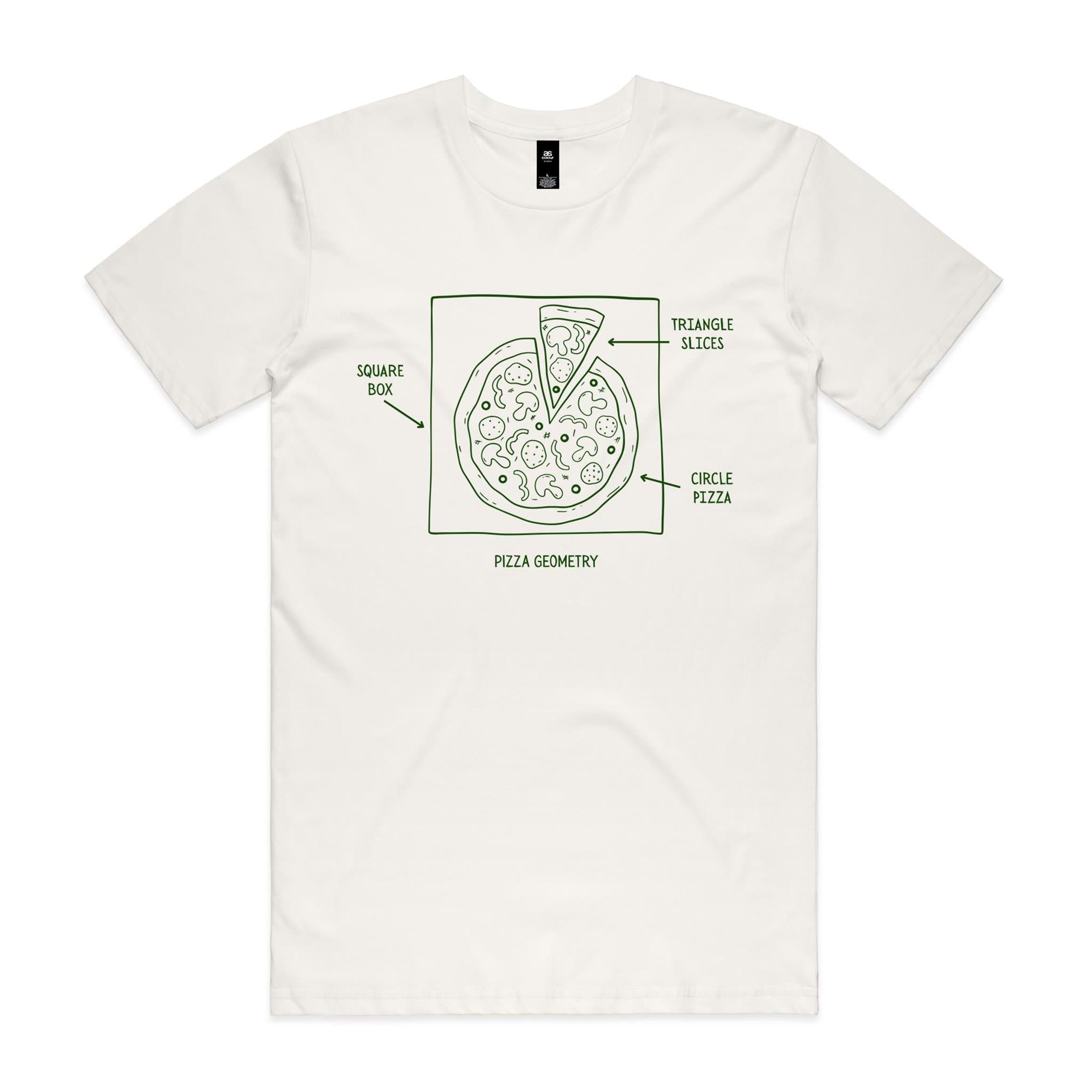 Pizza Geometry Men's AS Colour T-shirt