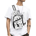 Black And White Dogs Chest Bag One Size Cross Body Chest Bag animal Printed Offshore