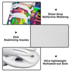 Painted Lines Women's Twisted Sole Sneakers