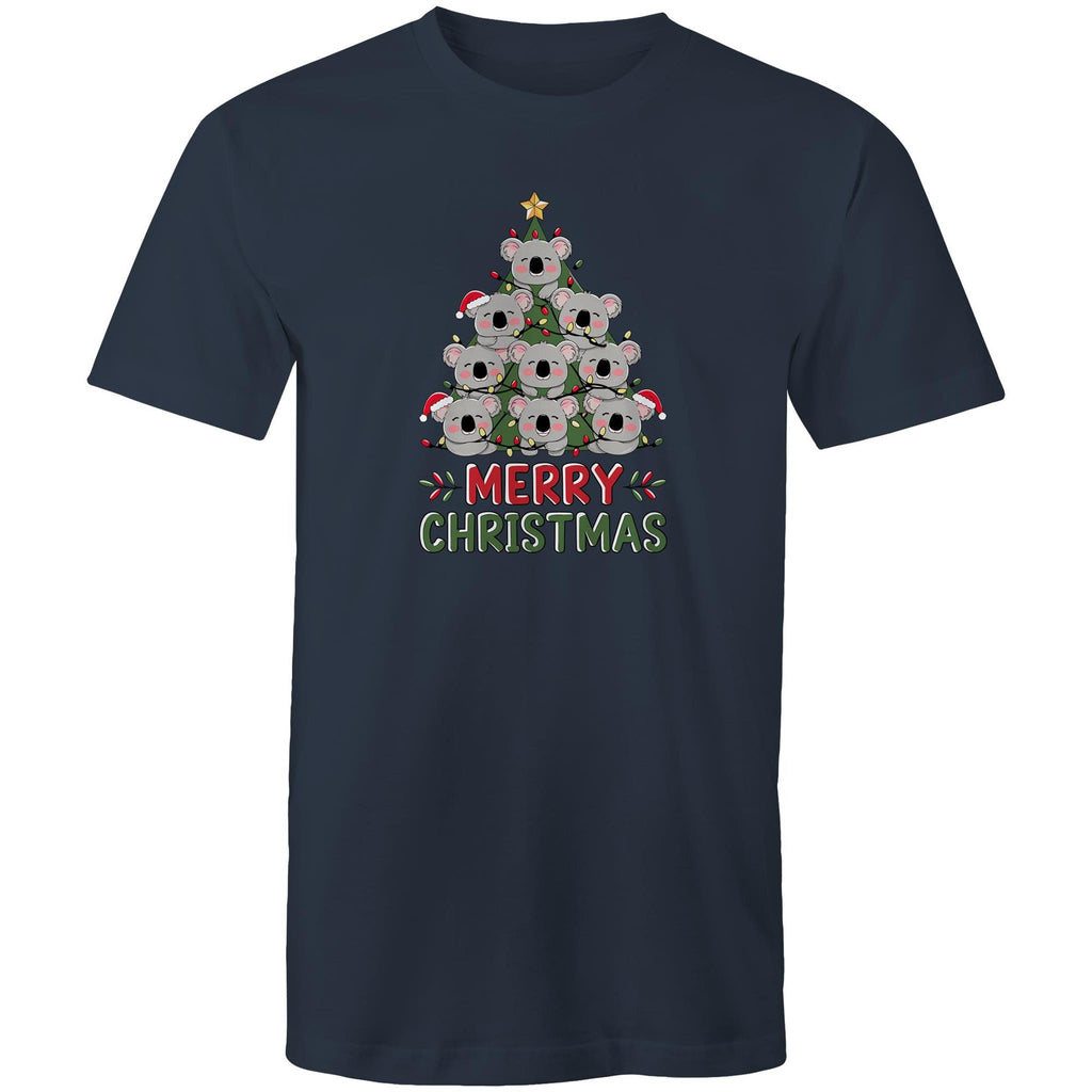 Koala Christmas Tree - Mens T-Shirt
