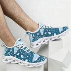 Ocean Animals Men's Twisted Sole Sneakers