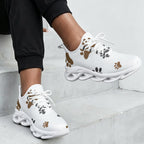 Paw Prints Women's Twisted Sole Sneakers