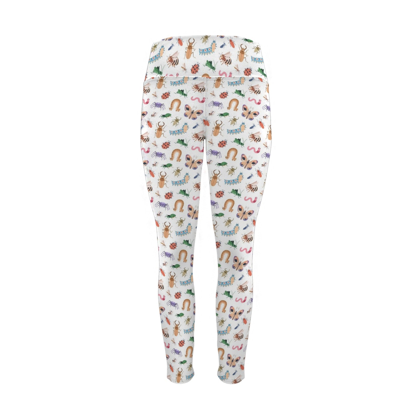 Cute Bugs Women's High Waist Pockets Yoga Leggings Women's High Waist Pockets Yoga Leggings animal Printed Offshore