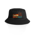 Dad-A-Base - AS Colour Bucket Hat Black One Size As Colour Bucket Hat Dad Printed In Australia