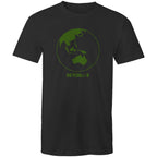 No Planet B, Earth - Mens T-Shirt Black Mens T-shirt Environment Printed In Australia