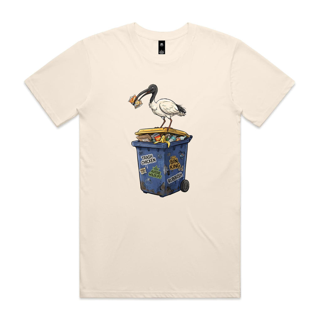 Bin Chicken Australian Ibis Men's AS Colour T-shirt