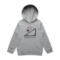 Hippopotenuse Hippo Hypotenuse Kids AS Colour Hoodie