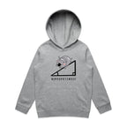 Hippopotenuse Hippo Hypotenuse Kids AS Colour Hoodie