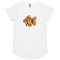 Gold Fish Periodic Table Women's AS Colour Scoop Neck T-Shirt