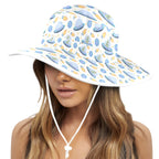 UFO's Wide Brim Bucket Hat Wide Brim Bucket Hat Printed Offshore Sci Fi