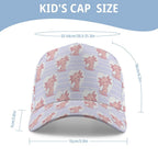 Axolotl Love Kids Baseball Cap