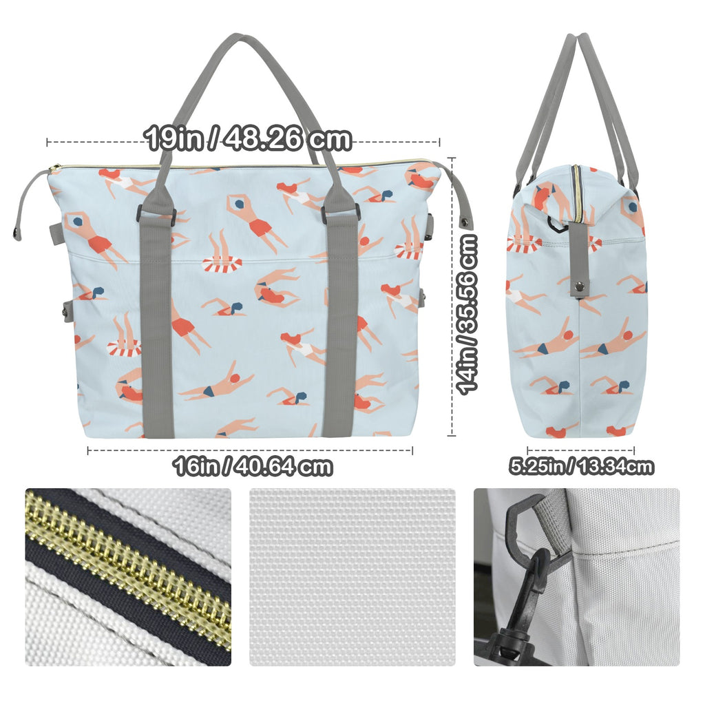 Summer Swim Duffle Bag-Simple (Model 1715) Duffle Bag-Simple (1715)