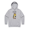 Bird Nerd 2 Women's AS Colour Hoodie Grey Marle Womens Hoodie animal Birds Printed In Australia